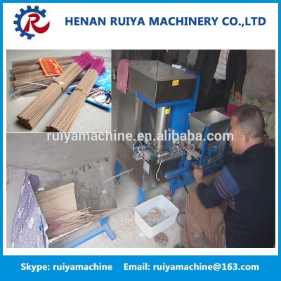 High Efficiency Burning Incense Stick Making Machine/joss stick making machine