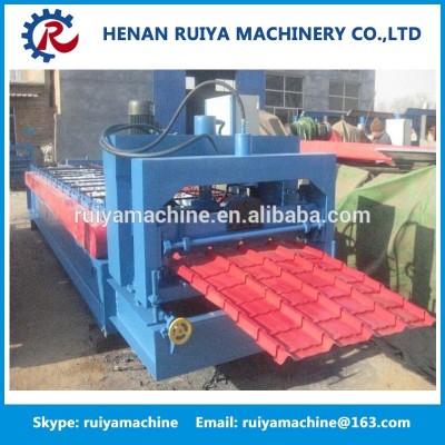 Cheap price roofing galvanized corrugated steel sheet tile making machine