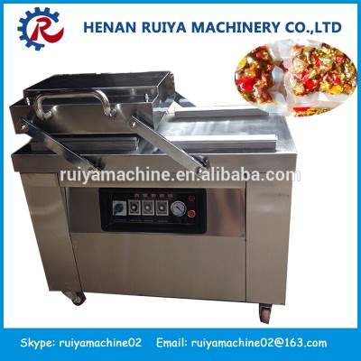 High thermal efficiency fish vacuum packing machine